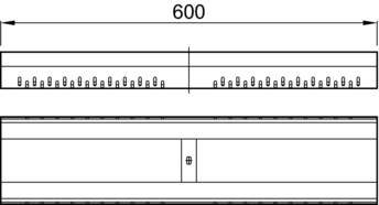 ACO PROFILINE AUSGL. MITTE V2A – ACO