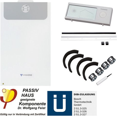 Junkers Wohnungslüftung-Systempaket JUPA LP10 Grundpaket Wandmontage – Junkers