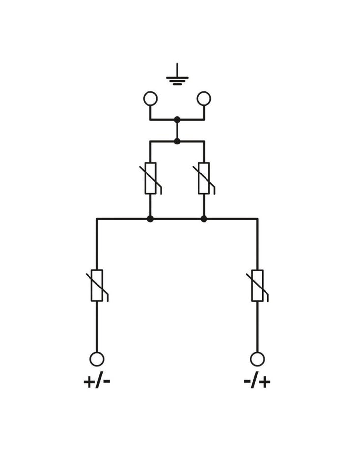 Phoenix Contact Überspannungsableiter DC 1000 V PV/2+V typ 1+2