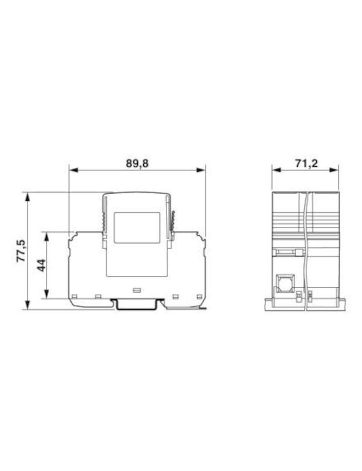 Phoenix Contact Überspannungsschutzgerät 4P AC Typ 1+2 EE 3F