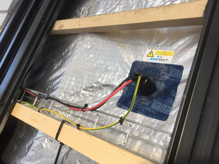 Roofduct Dachanschluss Geeignet für Einzelstrangverkabelung