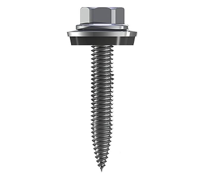 S:FLEX Dünnblechschraube mit Dichtung, 4,5x25mm, 100pcs.