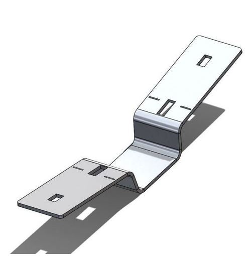 S:FLEX LEICHTMOUNT CF E/W Doppelstütze unten kurz