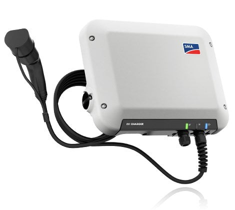 SMA Elektromobilität SMA EV CHARGER 7,4 EINPHASIGE AC-LADESTATION MIT 5,0 M LADEKABEL