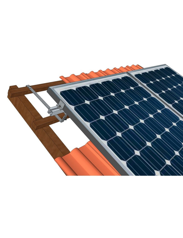 SOLTEC S-Typ-Edelstahlgriff - verstellbar 520 mm, Dicke 4 mm