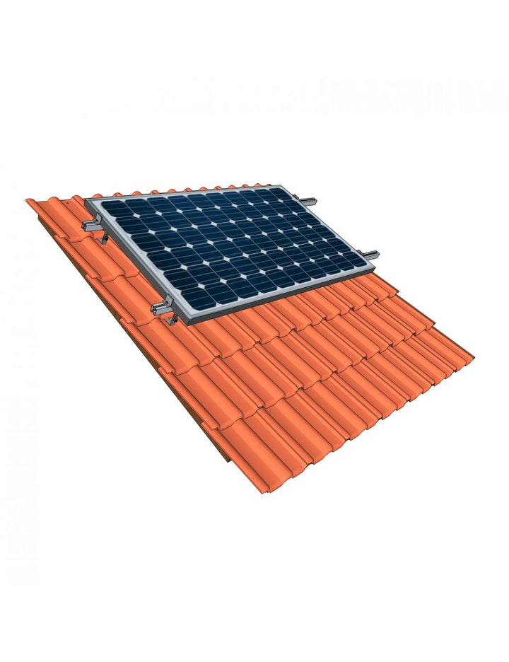 SOLTEC S-Typ-Edelstahlgriff - verstellbar 520 mm, Dicke 4 mm