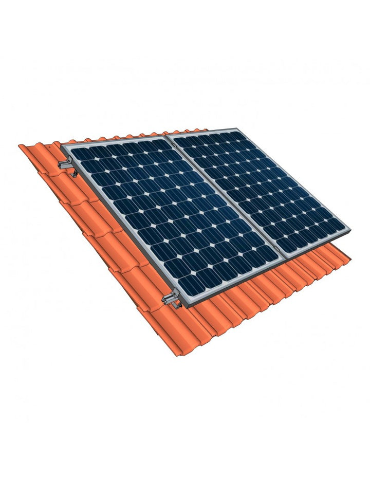 SOLTEC S-Typ-Edelstahlgriff - verstellbar 520 mm, Dicke 4 mm