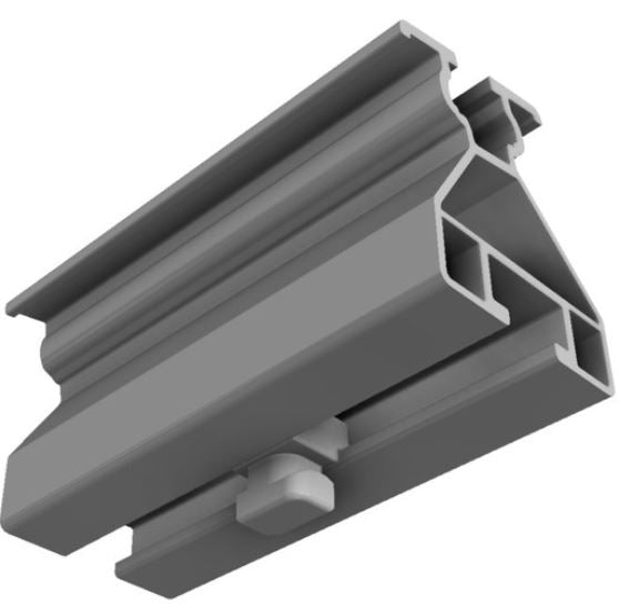Schletter Flachdachsystem FixGrid FixZ-10 Aufständerung unten 96mm m. Verb