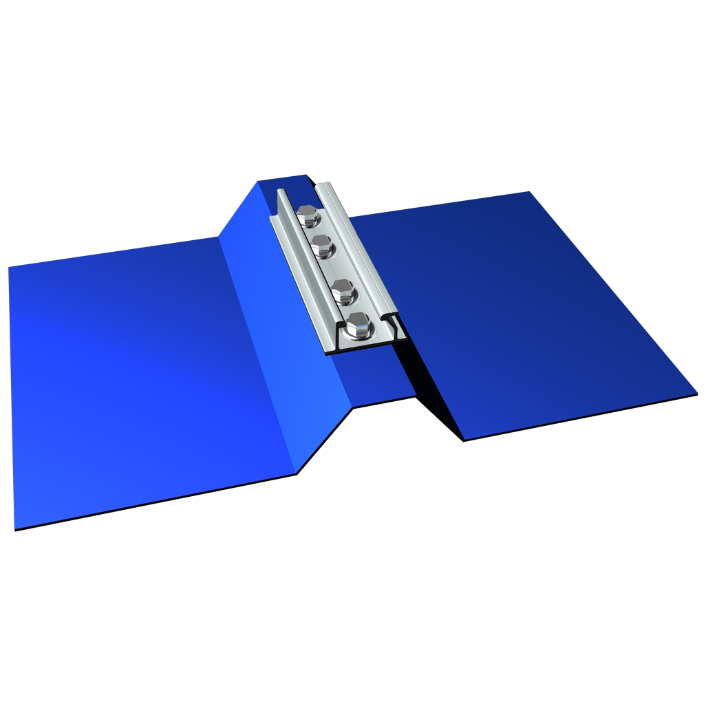 Solarhalterungen PV-Halterung für Trapezblechdach Metalldach Montageset für 6 Module
