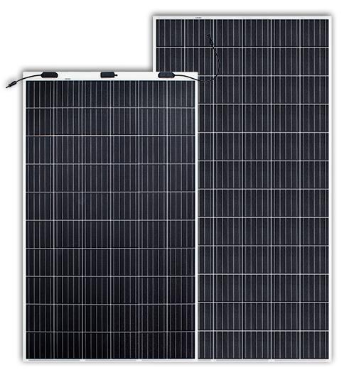 Sunman Solarmodul eArc SMF370M-6X12UW 370 W SMF-Modul ohne Glas und Rahmen (ultraleicht)