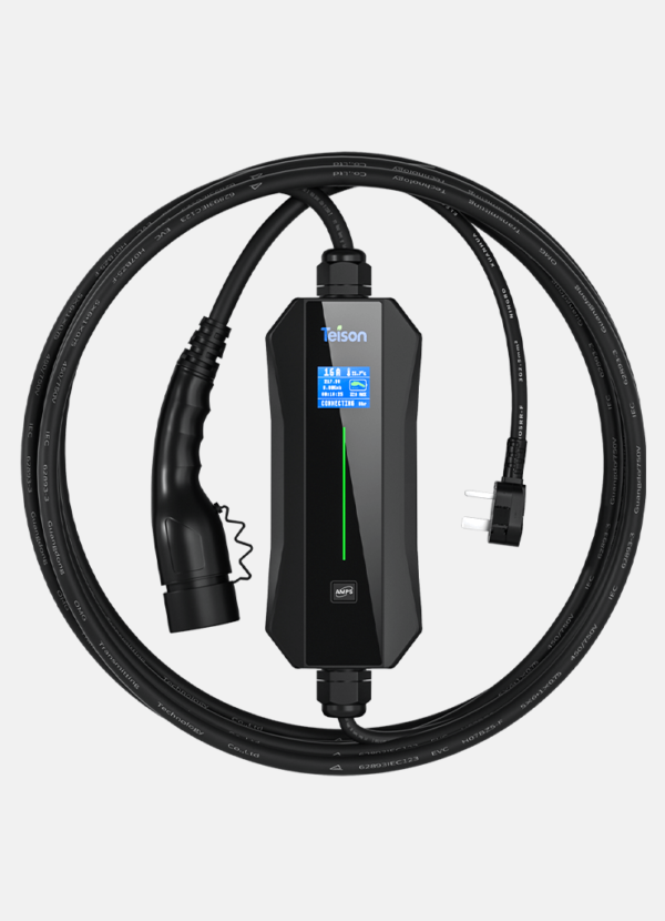 Teison TS-PEC-002 Tragbares EV-Ladegeräte mit LCD