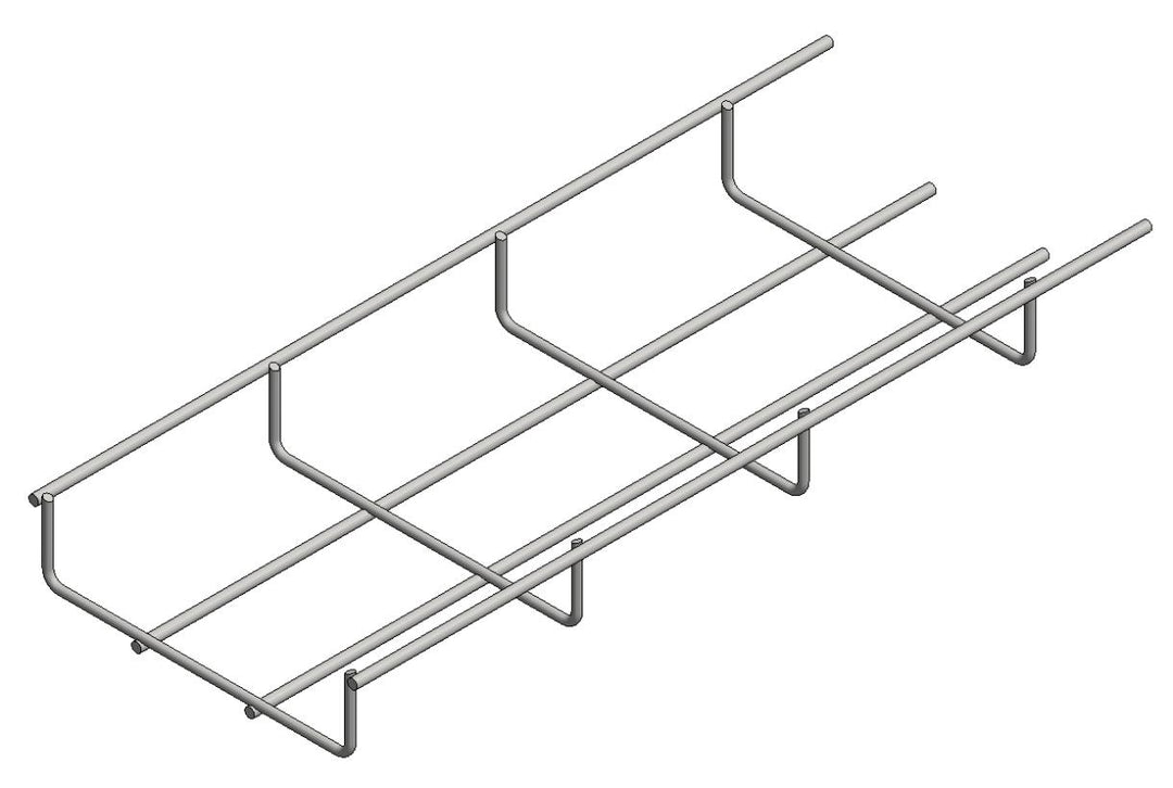 VDV Galv Kabelkorb B=100 H=35 L=3000mm