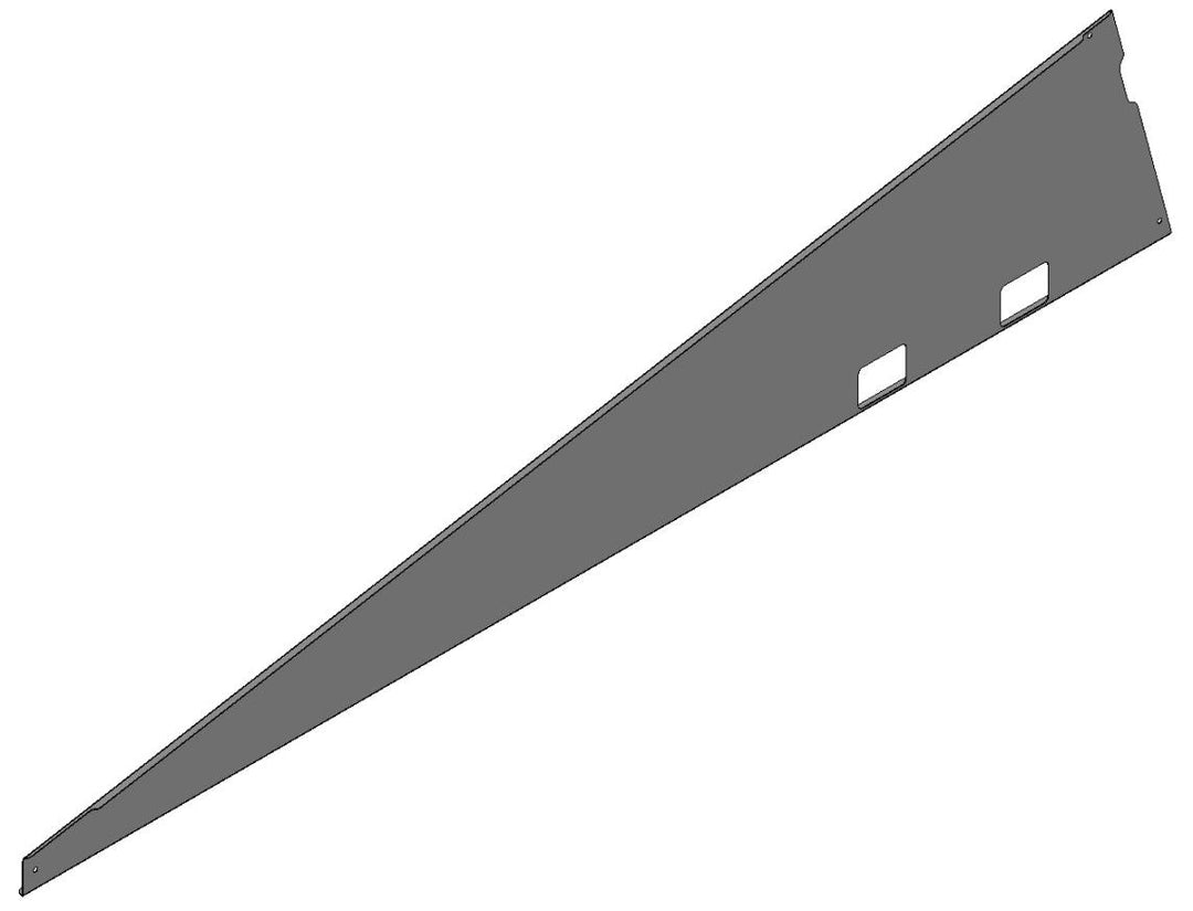 Van der Valk Montagesysteme Galv Seitenplatte ValkPro+ P10° (Rechts)