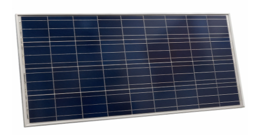 Victron Energy BlueSolar 115W-12V Polycrystalline 1015x668x30mm Serie 4a Silberner Rahmen