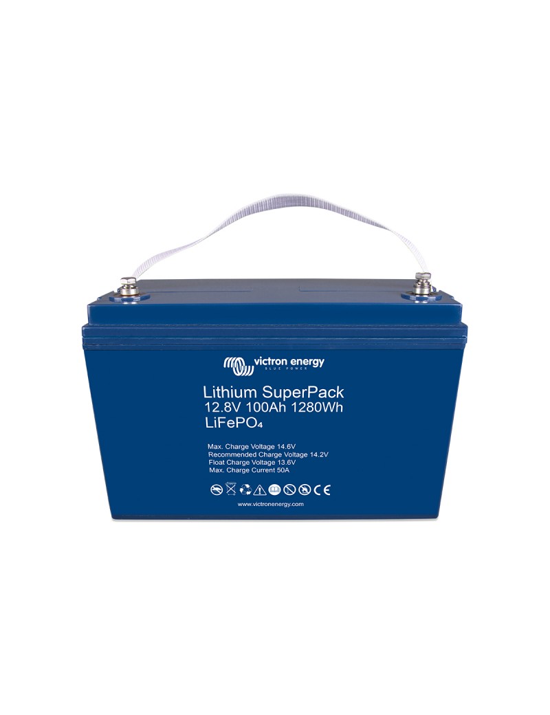 Victron Energy SuperPack 12,8 V/100 Ah (M8) HC-Batterie