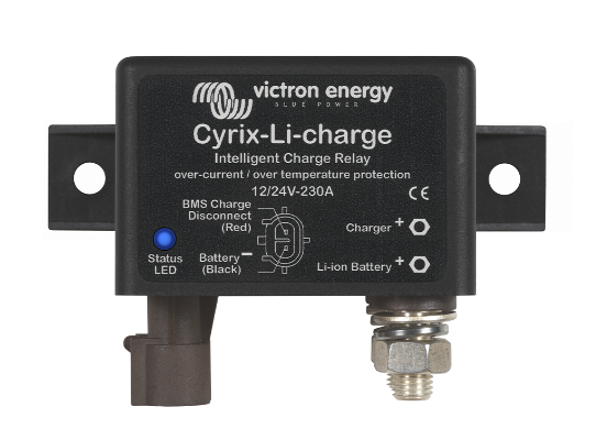 Victron Energy Batteriespeicher Cyrix-Li-charge 12/24V-230A, Intelligentes Laderelais