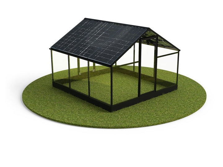 Volteco Gewächshaus mit Photovoltaik STD 60 - 1,92 kW (PMMA massiv 3mm)