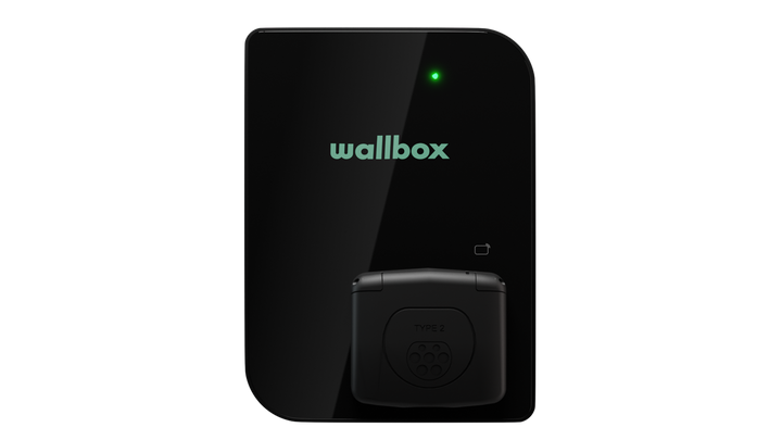 WALLBOX EV-Ladegeräte Copper SB 22 kW, Socket, Typ 2, Schwarz