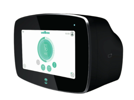Wallbox Commander 2 EV-Ladegeräte 7.4 kW, 5 Meter, Typ 2, 4G, Schwarz, 3PH, IP54