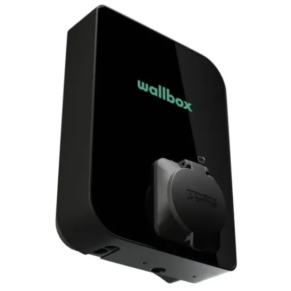 Wallbox Copper SB für dreiphasigen Anschluss und Belastung bis 22kW (7,4kW einphasig) Schwarz