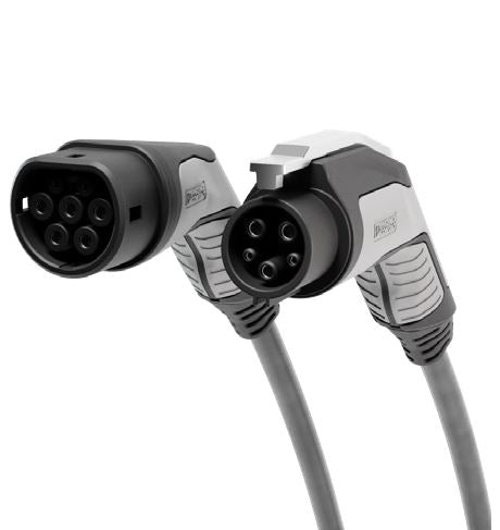 Wallbox Ladekabel (Typ 2 - Typ 1 / 1PH / 5 Meter / Phoenix Contact)