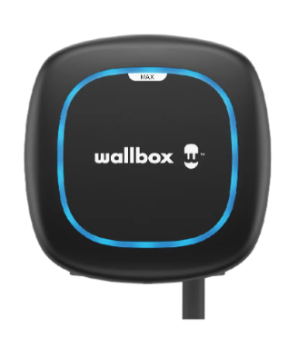 Wallbox Pulsar Max EV-Ladegeräte 7.4 kW, 5 Meter, Typ 2, Schwarz, 3PH, IP55