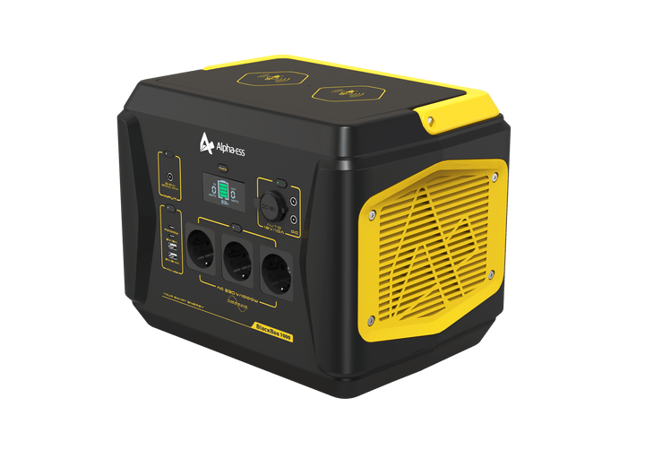Alpha ESS Tragbarer Strom- und Energiespeicher BlackBee1000 mit 1.000Wh - nur 10,2kg