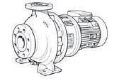 Lowara Kreiselpumpen aus Grauguss NSCS 100-160/300/W25VCB4