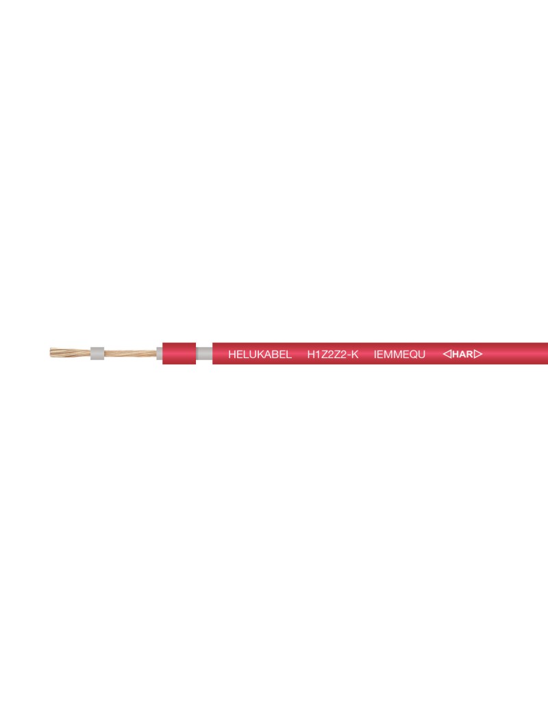 Helukabel Solarkabel 6 mm2 rot 500 m Außendurchmesser 7,4 mm - 500 m