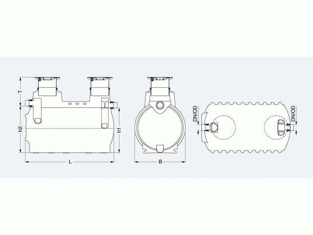 KESSEL-Fettabscheider KE93007/120D